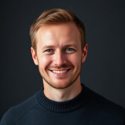 Marcus Ström, redaktör på Hybridio